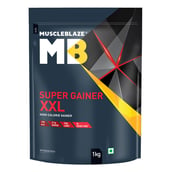 1 - MuscleBlaze Super Gainer XXL, 2.2 lb Chocolate