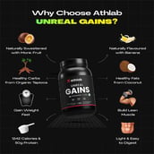 2 - Athlab Unreal Gains, 2.2 lb Banana Smoothie