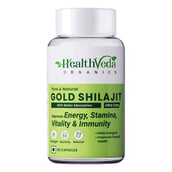 1 - Health Veda Organics Gold Shilajit,  60 capsules 