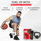 4 - MuscleBlaze Whey Energy with Digezyme, 4.4 lb Mango Cream