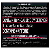 8 - MuscleBlaze Pre workout WrathX RevengeX, 0.74 lb Sour Green