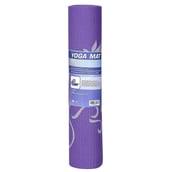 1 - Strauss Yoga Mat (Floral), Blue 6mm