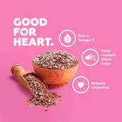 5 - Yogabar Flax Seeds,  Natural  250 g 