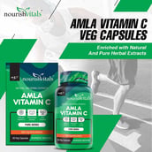 2 - NourishVitals Amla Vitamin C, 60 veggie capsule(s) Unflavoured