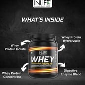 4 - INLIFE Whey Protein Powder, 0.88 lb Chocolate