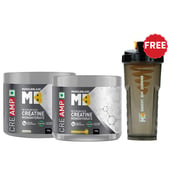 Creatine Monohydrate CreAMP Unflavoured & Citrus Blast Combo - 100g x 2