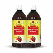 1 - Dr. Patkar's Apple Cider Vinegar Pack of 2,  0.5 L  Unflavoured 