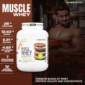 5 - Healthfarm Muscle Whey, 4.4 lb Cookies & Cream