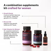 4 - HealthKart HK Vital Hair Regrowth Solution Kit,  Women  Moderate