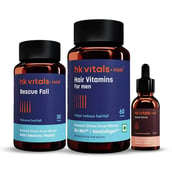 HealthKart HK Vital Hair Regrowth Solution Kit,  Men  Advance 