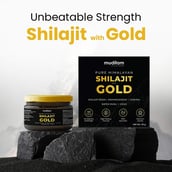 3 - Muditam Pure Himalayan Shilajit with Gold (Pack of 4), 20 g