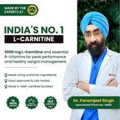 8 - Vlado's Himalayan Organics L-Carnitine Liquid 3000mg, 450 ml Strawberry Kiwi
