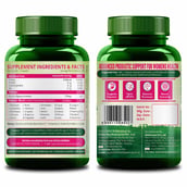 10 - Vlado's Himalayan Organics Probiotics 60 Billion CFU + 170mg Prebiotics,  60 veggie capsule(s)  Unflavoured (for Women) 