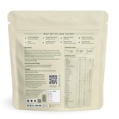2 - HealthifyMe 100% Natural Vegan Plant Protein, 2.2 lb Double Chocolate