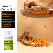 7 - Health Veda Organics 95% Curcumin C3 + Bioperine, 60 capsules