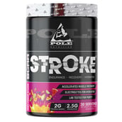 1 - Pole Nutrition BCAA Stroke, 0.93 lb 30 Servings Fruit Punch Splash