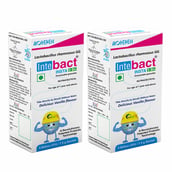 1 - Dr. Morepen Intebact Insta 5 Bn,  6 sachets/pack  Vanilla (Pack of 2) 
