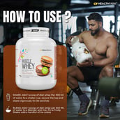 7 - Healthfarm Muscle Whey, 4.4 lb Choco Crunch