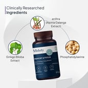 4 - Miduty Memory & Focus, 30 capsules