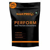 1 - Nakpro Perform Whey Protein Concentrate, 2.2 lb Chocolate Cream (Pack of 2)