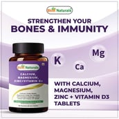 3 - Best Naturals Calcium, Magnesium, Zinc + Vitamin D3, 60 tablet(s) Unflavoured