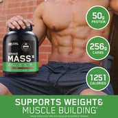 5 - ON (Optimum Nutrition) Serious Mass, 11 lb Chocolate