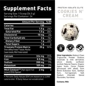 3 - Kaged Muscle Elite Series Protein Isolate, 1.82 lb Cookies & Cream