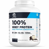1 - Muscle Trail 100% Whey Protein Concentrate, 4.4 lb Cookies & Cream