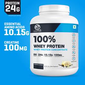 4 - Muscle Trail 100% Whey Protein Concentrate, 4.4 lb Cappuccino