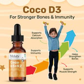 2 - Miduty Coco D3+K2, 50 ml Unflavoured