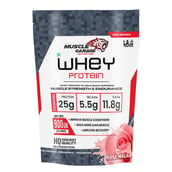 1 - Muscle Garage Whey Protein, 2 lb Rose Malai