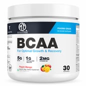1 - Muscle Trail BCAA,  0.49 lb  30 Servings  Peach Mango 