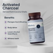 1 - Miduty Activated Charcoal,  60 capsules 