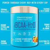 4 - Myfitness iBCAA-H2O,  0.66 lb  30 Servings  Paradise Fusion 