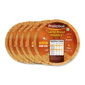 6 - Prolicious Khakhra,  Garlic Bread (Pack of 6)  170 g 