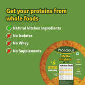 5 - Prolicious Khakhra,  Methi (Pack of 3)  170 g 