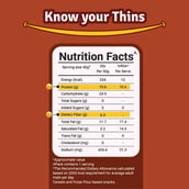 7 - Prolicious Protein Thins Snack Chips, Garlic Bread (Pack of 7) 50 g