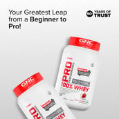 4 - GNC Pro Performance 100% Whey Protein,  2 lb  Creamy Strawberry 