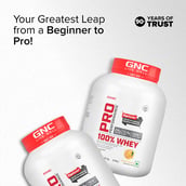 2 - GNC Pro Performance 100% Whey Protein, 2 lb Mango Smoothie