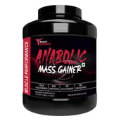 1 - Muscle Performance Anabolic Mass Gainer, 5.5 lb Belgium Chocolate