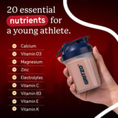 8 - Supermilk Gritzo Athlete for 7-12 Years, 400 g Double Chocolate (Iron Man)