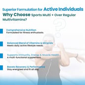 3 - Vaamveda Calcium+ & Sports Multi+ Combo, 60 tablet(s) Unflavoured