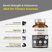 3 - Vaamveda ZMA+,  60 tablet(s)  Unflavoured (Pack of 2) 
