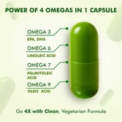 5 - Dr. Morepen Veg Omega 3 6 7 9, 60 capsules