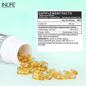 6 - INLIFE Castor Oil 500mg, 60 veggie capsule(s)