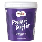 1 - WellX Peanut Butter, 1.2 kg Chocolate Creamy