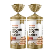 1 - Pintola Wholegrain Brown Rice Cakes, Unsalted (Pack of 2) 130 g