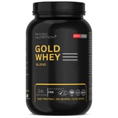 1 - Physic Nutrition Gold Whey Protein Blend, 2.2 lb Strawberry