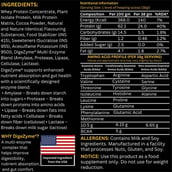 2 - Physic Nutrition Gold Whey Protein Blend,  2.2 lb  Vanilla 