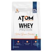 1 - AS-IT-IS Nutrition ATOM Whey Protein with Enzymes, 4.4 lb Mocha Cappuccino